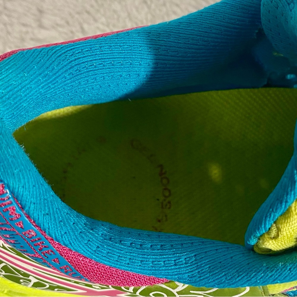 Asics Gel-Noosa Tri 9 Running Shoes Women’s Size 6 Capri Blue Raspberry Lime - Picture 7 of 13